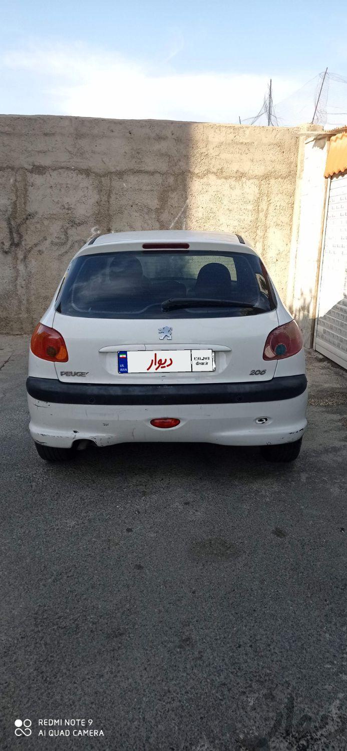 پژو 206 تیپ ۵، مدل ۱۳۹۳